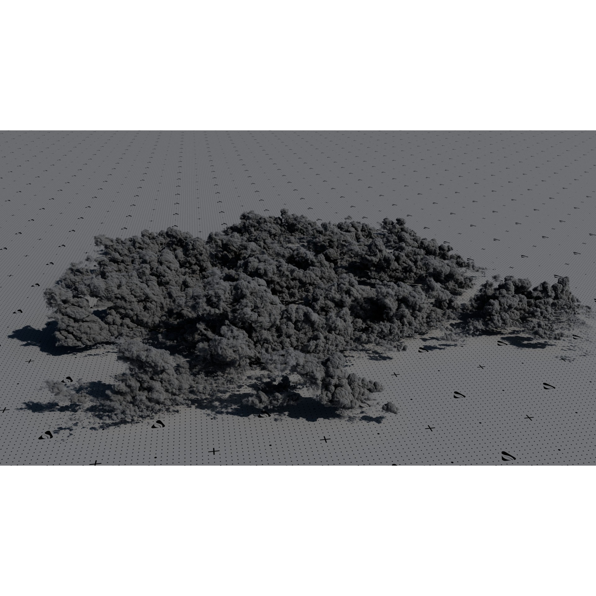 VDB Cumulonimbus Cloud Field 4 - Ultra-High Resolution 3D Model - View 14