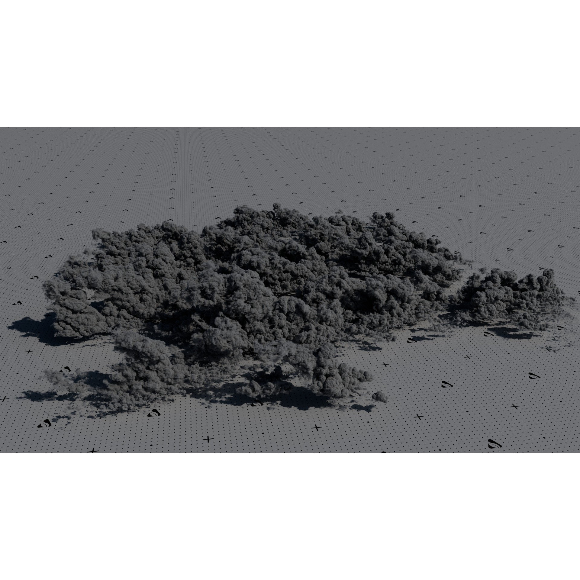 VDB Cumulonimbus Cloud Field 4 - Ultra-High Resolution 3D Model - View 15