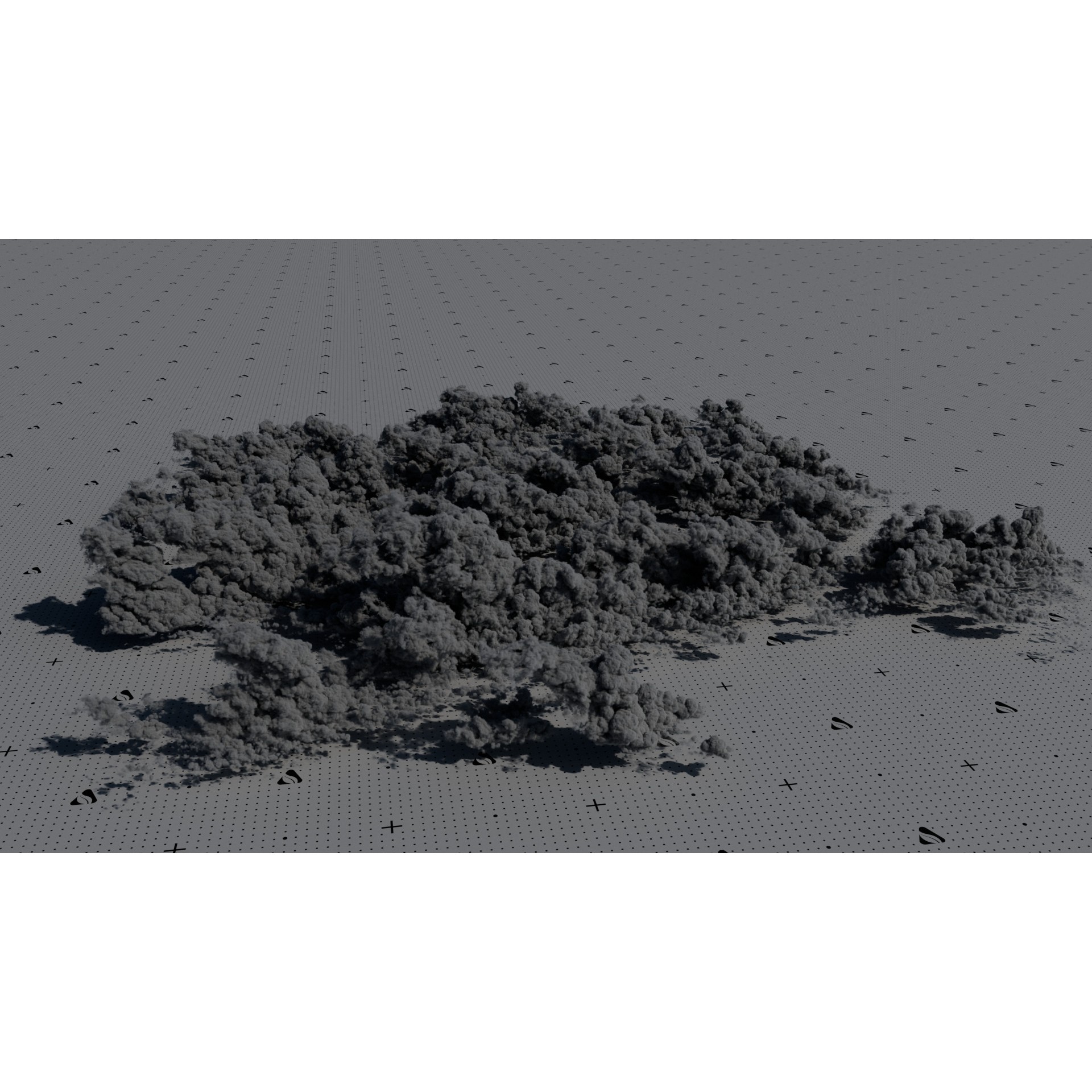VDB Cumulonimbus Cloud Field 4 - Ultra-High Resolution 3D Model - View 16