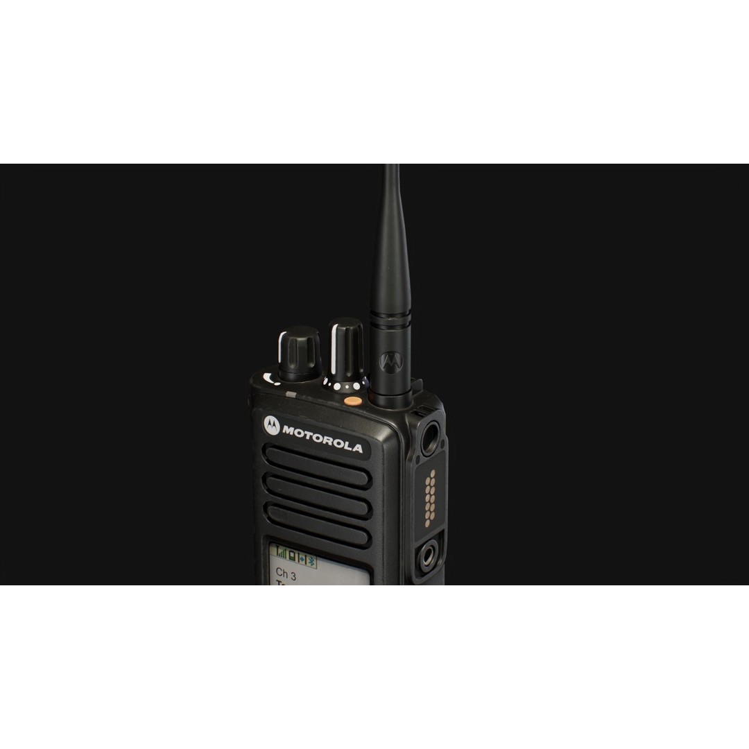 Motorola DP 4801 Radio 3D Model – Low Poly Game Asset, FBX - View 15
