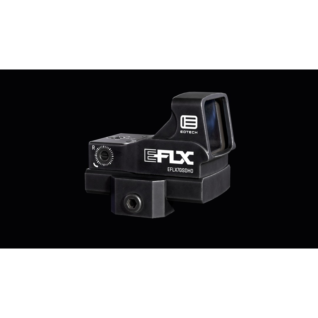 EOTECH EFLX 3D Model – Low Poly Red Dot Sight, Game Ready FBX - View 11