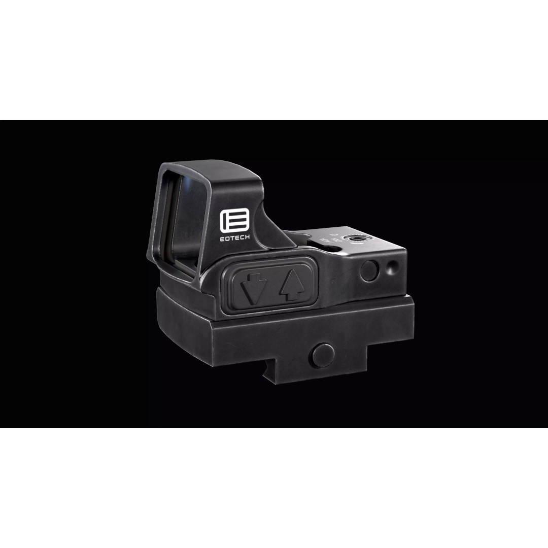 EOTECH EFLX 3D Model – Low Poly Red Dot Sight, Game Ready FBX - View 2