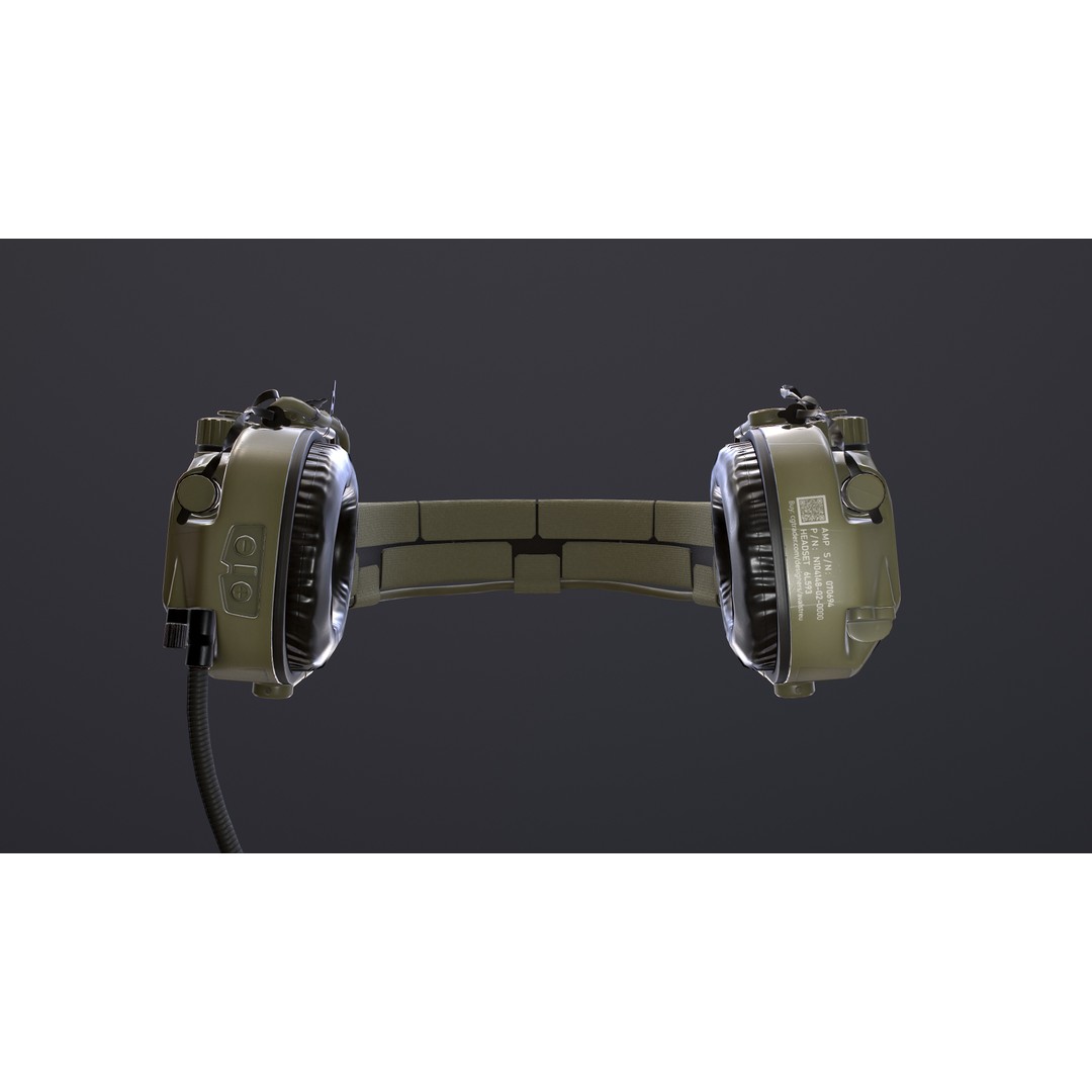 FAST Helmet 3D Model – Low Poly Game-Ready Tactical Asset, FBX - View 24