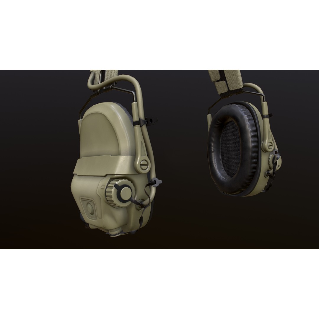 FAST Helmet 3D Model – Low Poly Game-Ready Tactical Asset, FBX - View 27