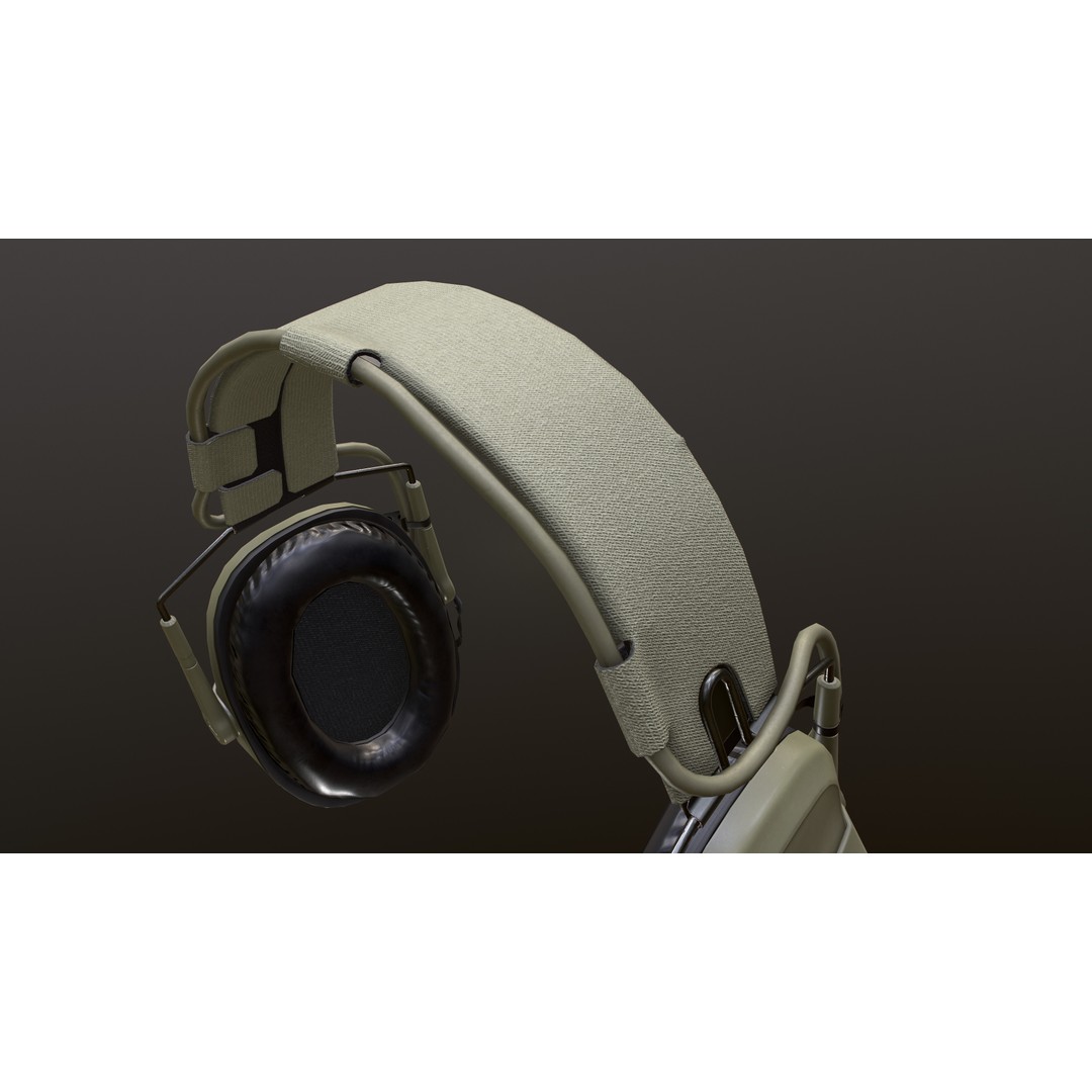 FAST Helmet 3D Model – Low Poly Game-Ready Tactical Asset, FBX - View 28