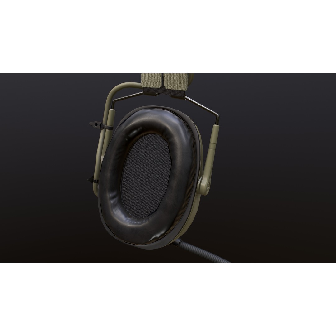 FAST Helmet 3D Model – Low Poly Game-Ready Tactical Asset, FBX - View 29