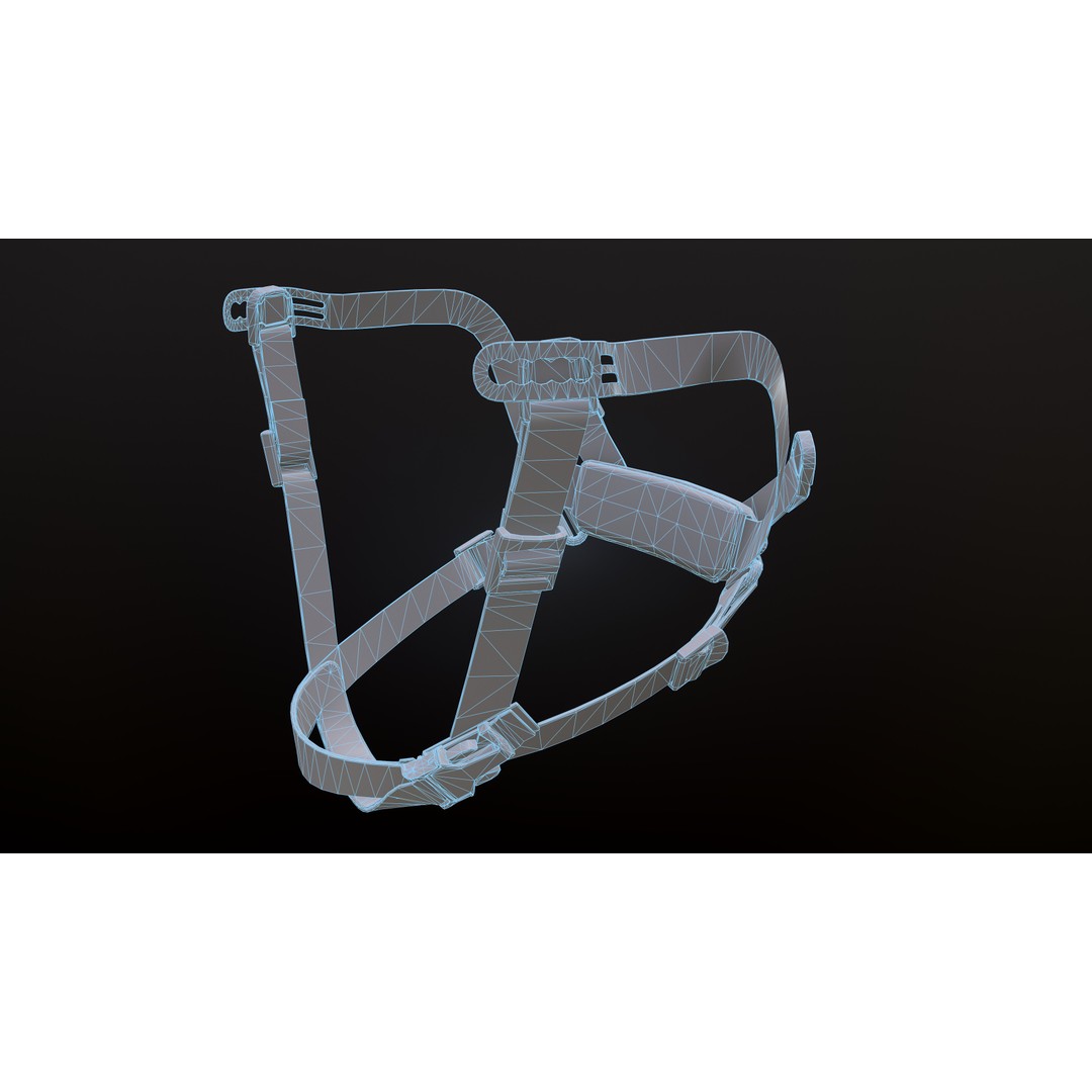 FAST Helmet 3D Model – Low Poly Game-Ready Tactical Asset, FBX - View 51