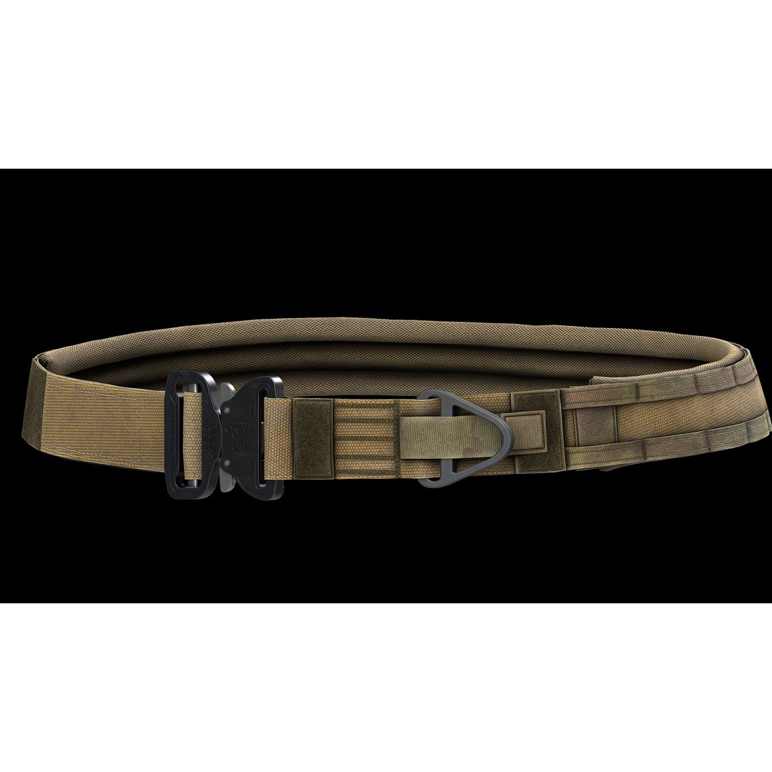 TYR Tactical Gunfighter Belt & Senshi Belt 3D Model – Low Poly Game Asset, FBX - View 13