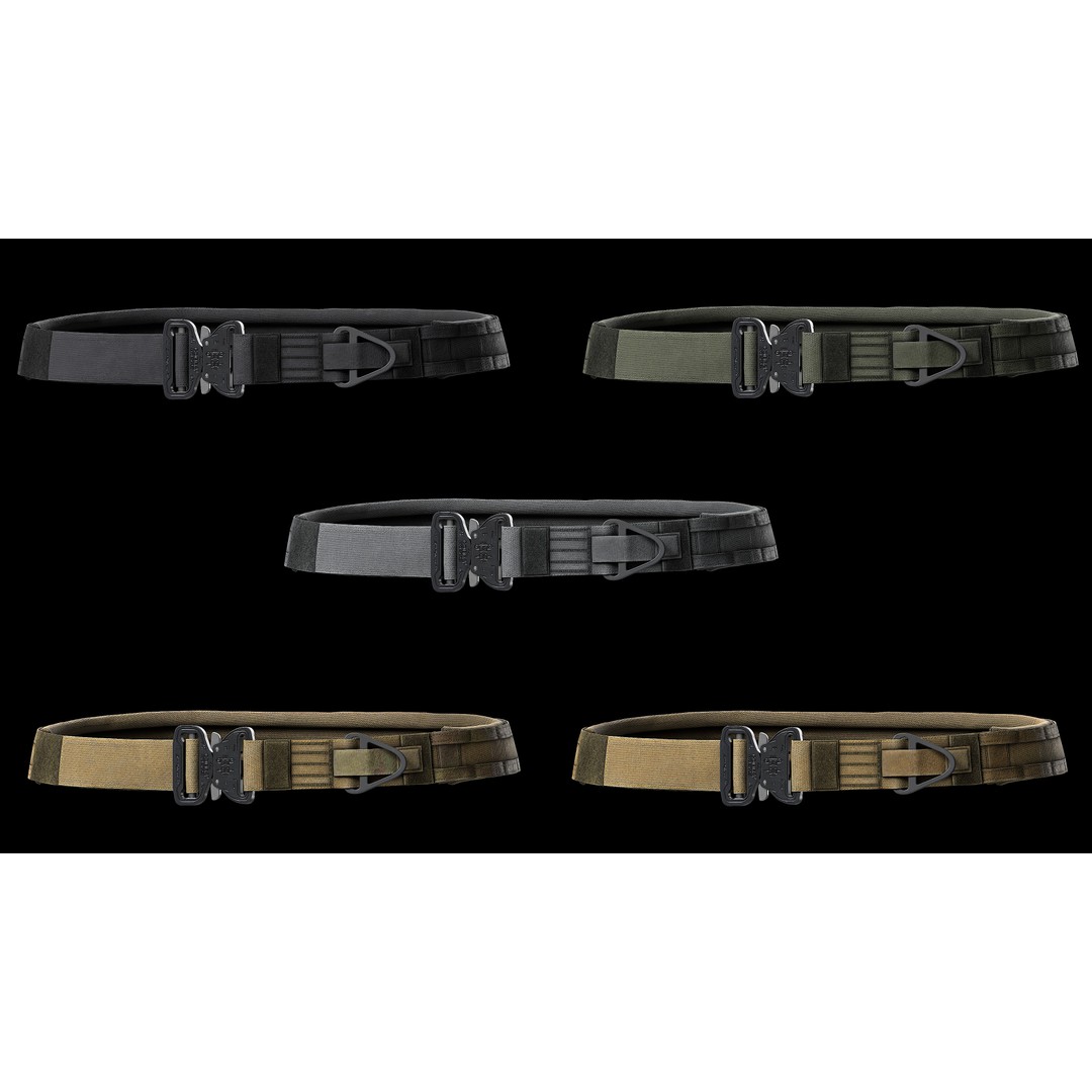 TYR Tactical Gunfighter Belt & Senshi Belt 3D Model – Low Poly Game Asset, FBX - View 19