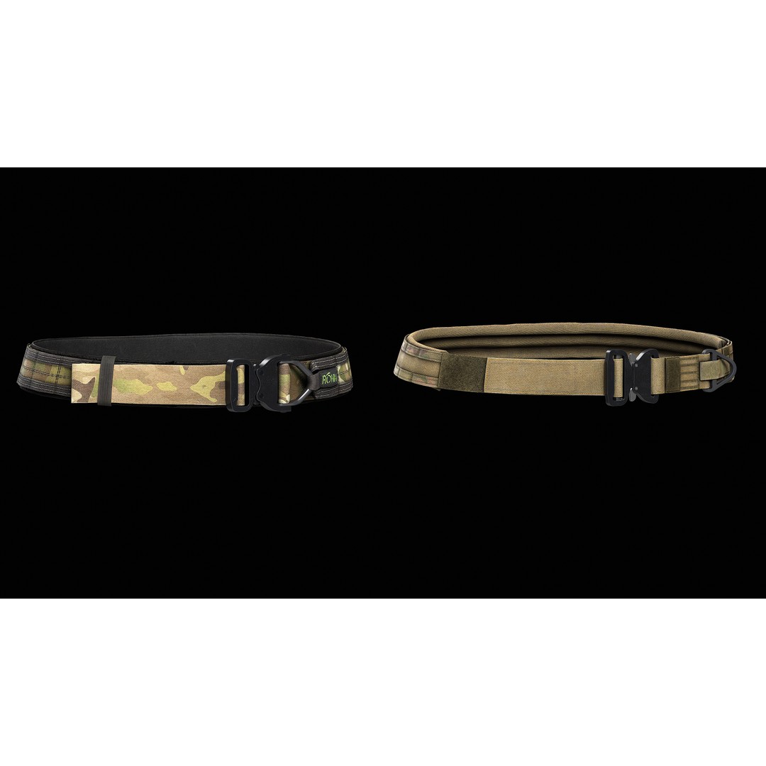 TYR Tactical Gunfighter Belt & Senshi Belt 3D Model – Low Poly Game Asset, FBX - View 8