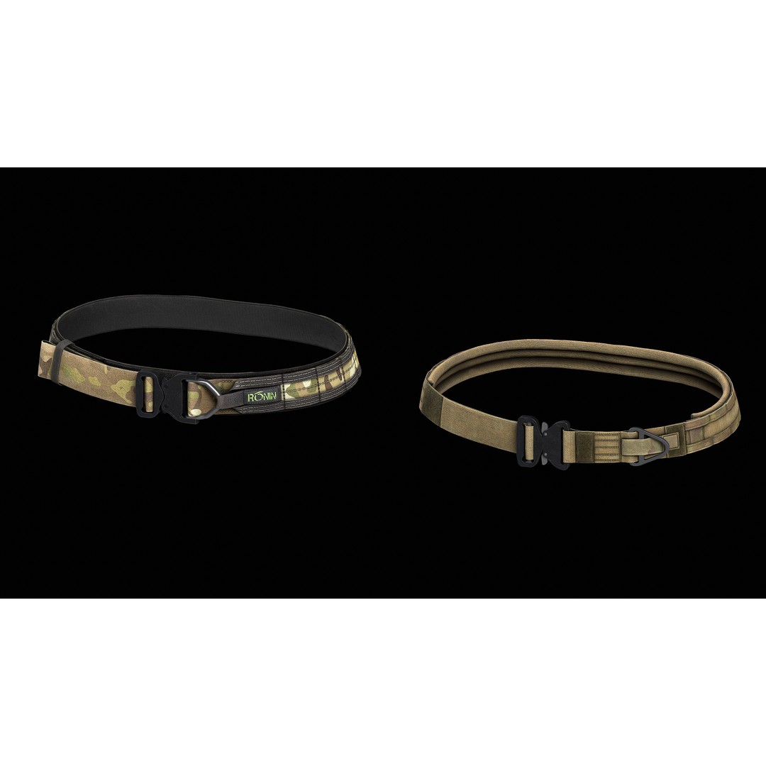 TYR Tactical Gunfighter Belt & Senshi Belt 3D Model – Low Poly Game Asset, FBX - View 9