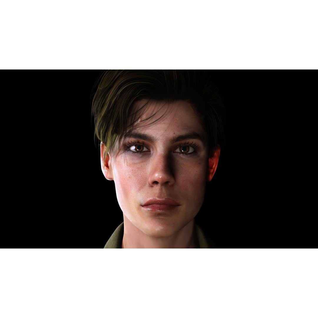 Tactical Worker 3D Model – Low Poly Rigged Character with PBR Textures - View 15