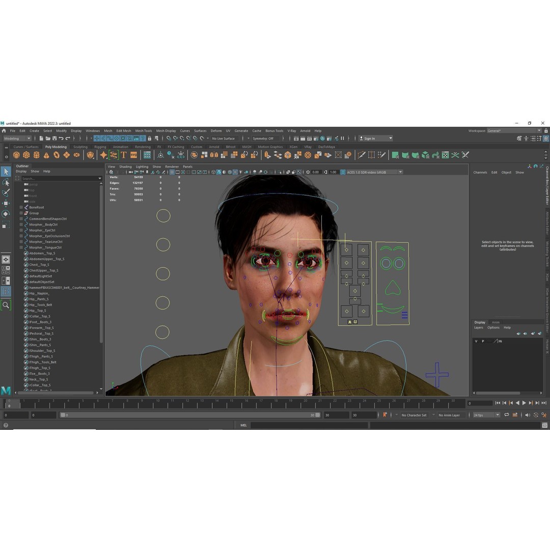 Tactical Worker 3D Model – Low Poly Rigged Character with PBR Textures - View 25