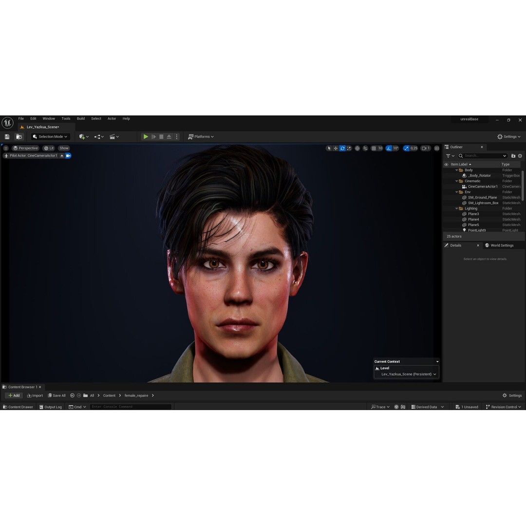 Tactical Worker 3D Model – Low Poly Rigged Character with PBR Textures - View 31