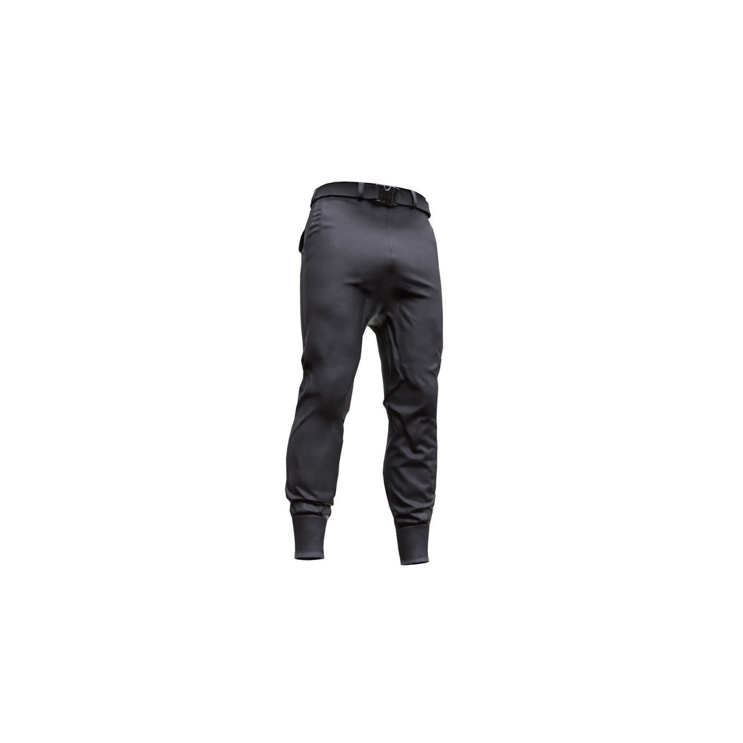 Military Armored Pants 3D Model – Rigged Low-Poly Tactical Clothing for UE5 - View 5