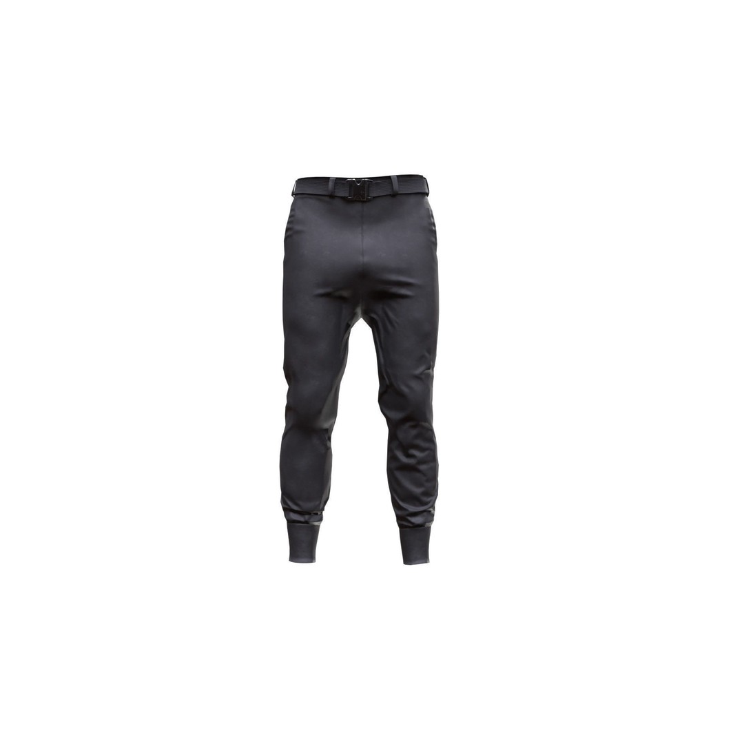 Military Armored Pants 3D Model – Rigged Low-Poly Tactical Clothing for UE5 - View 6