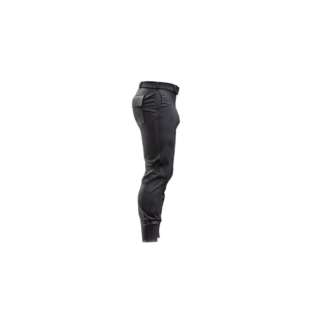 Military Armored Pants 3D Model – Rigged Low-Poly Tactical Clothing for UE5 - View 8