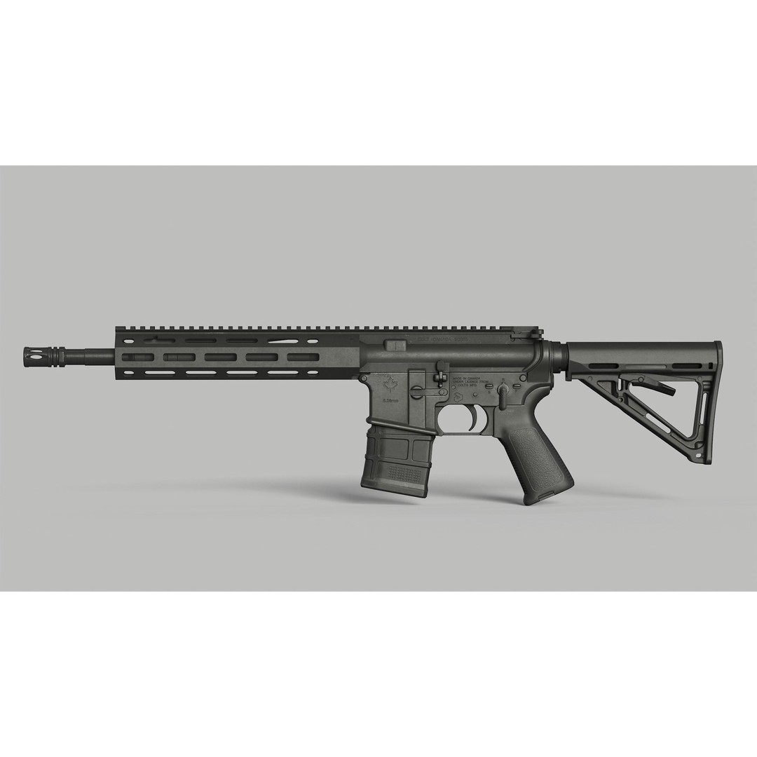 Magpul PMag 20 Rounds 3D Model – Low Poly Game Asset, FBX, PBR - View 5
