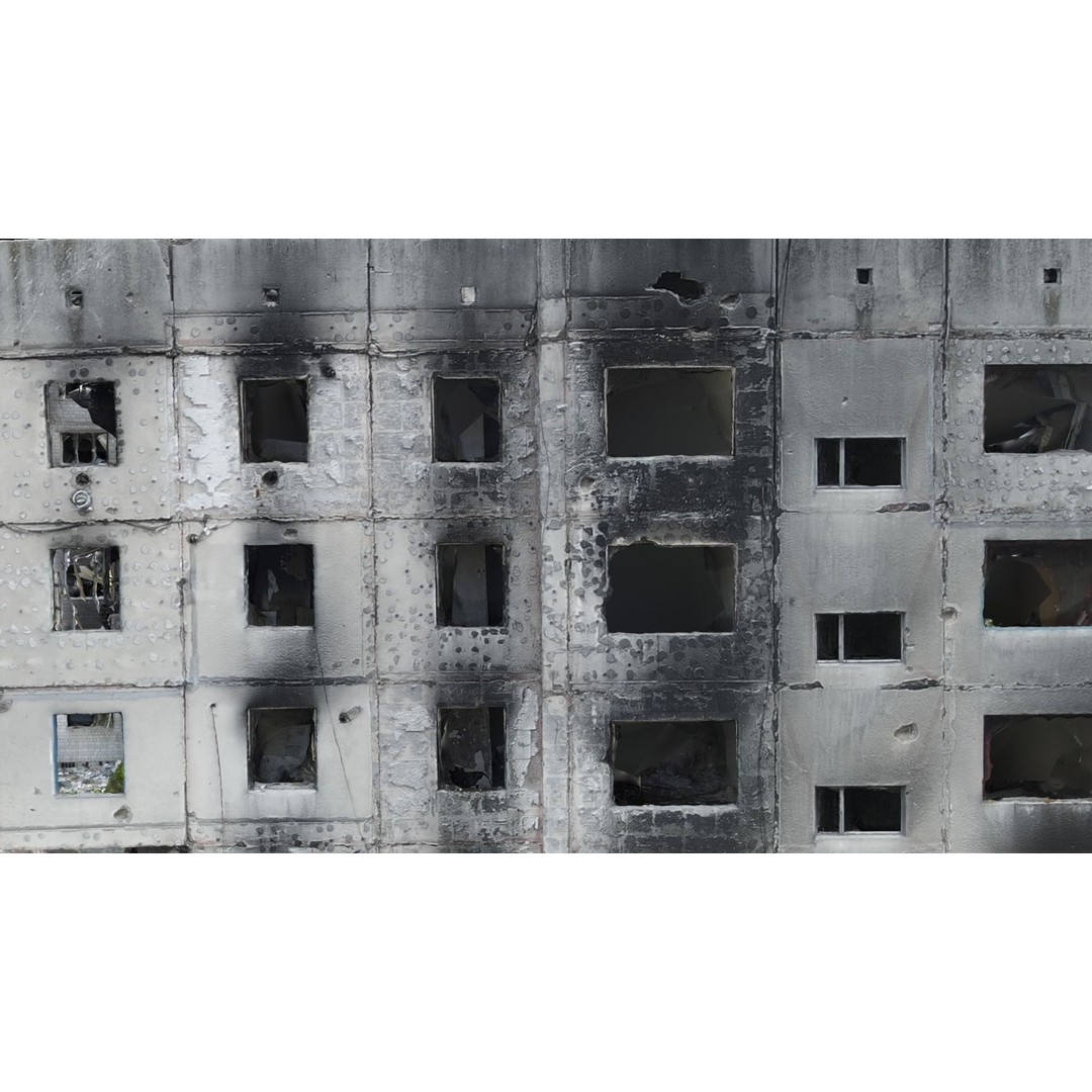 Ukrainian Building Scans 3D Model – High-Quality PBR Textures, FBX, OBJ, Blender - View 16