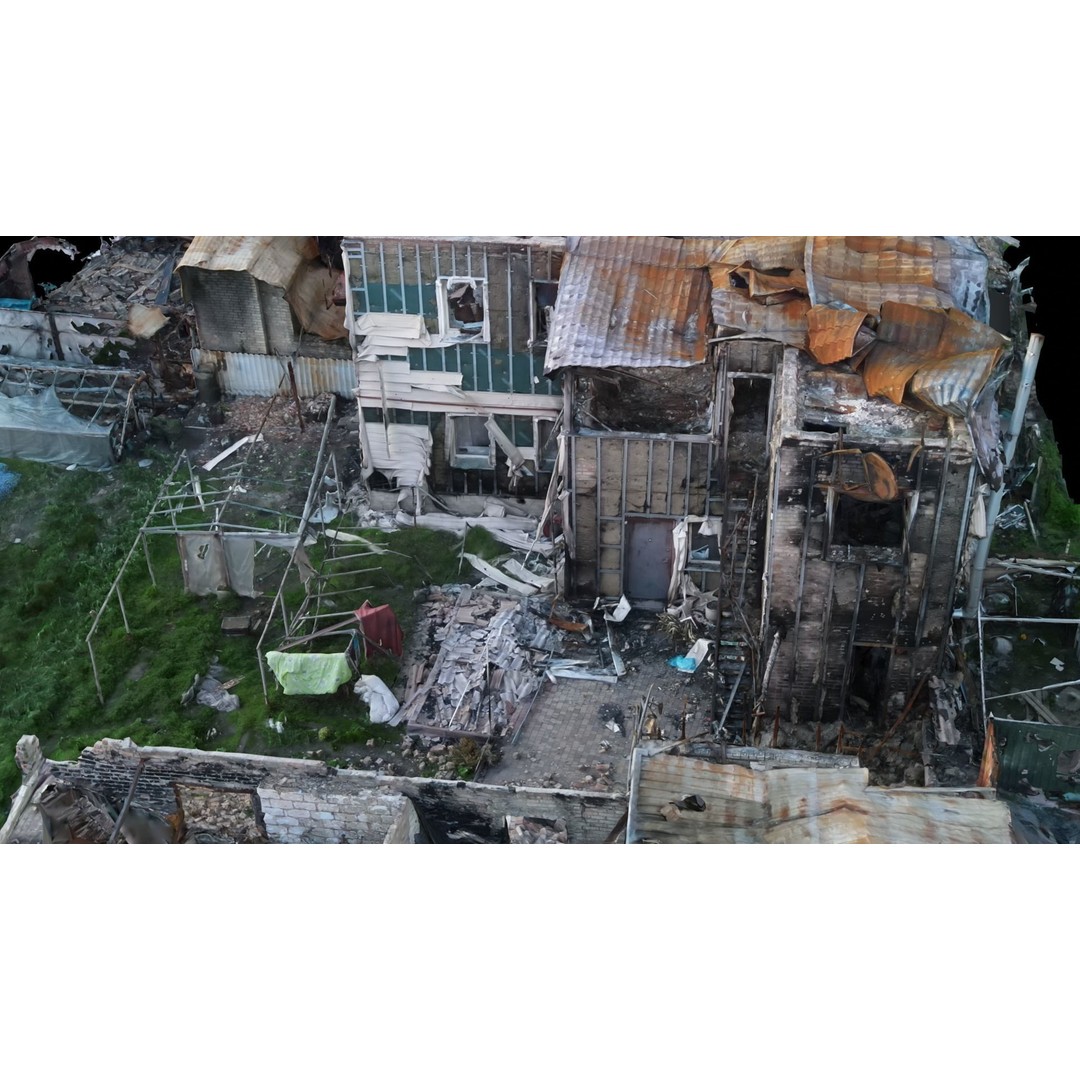 Ukrainian Building Scans 3D Model – High-Quality PBR Textures, FBX, OBJ, Blender - View 23