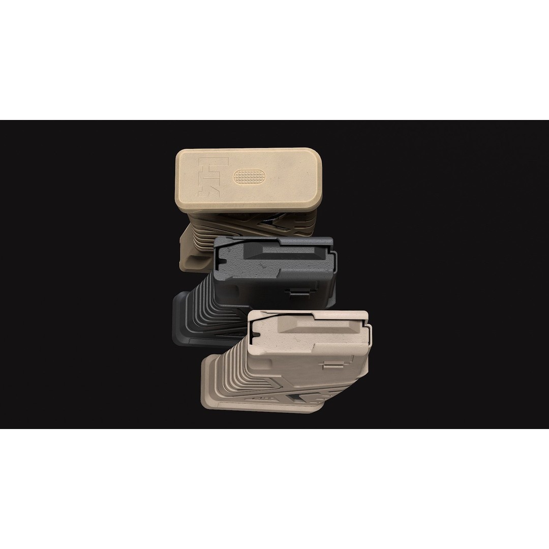 HK Magazine Gen 3 3D Model – Low Poly Military Asset, FBX, OBJ - View 5