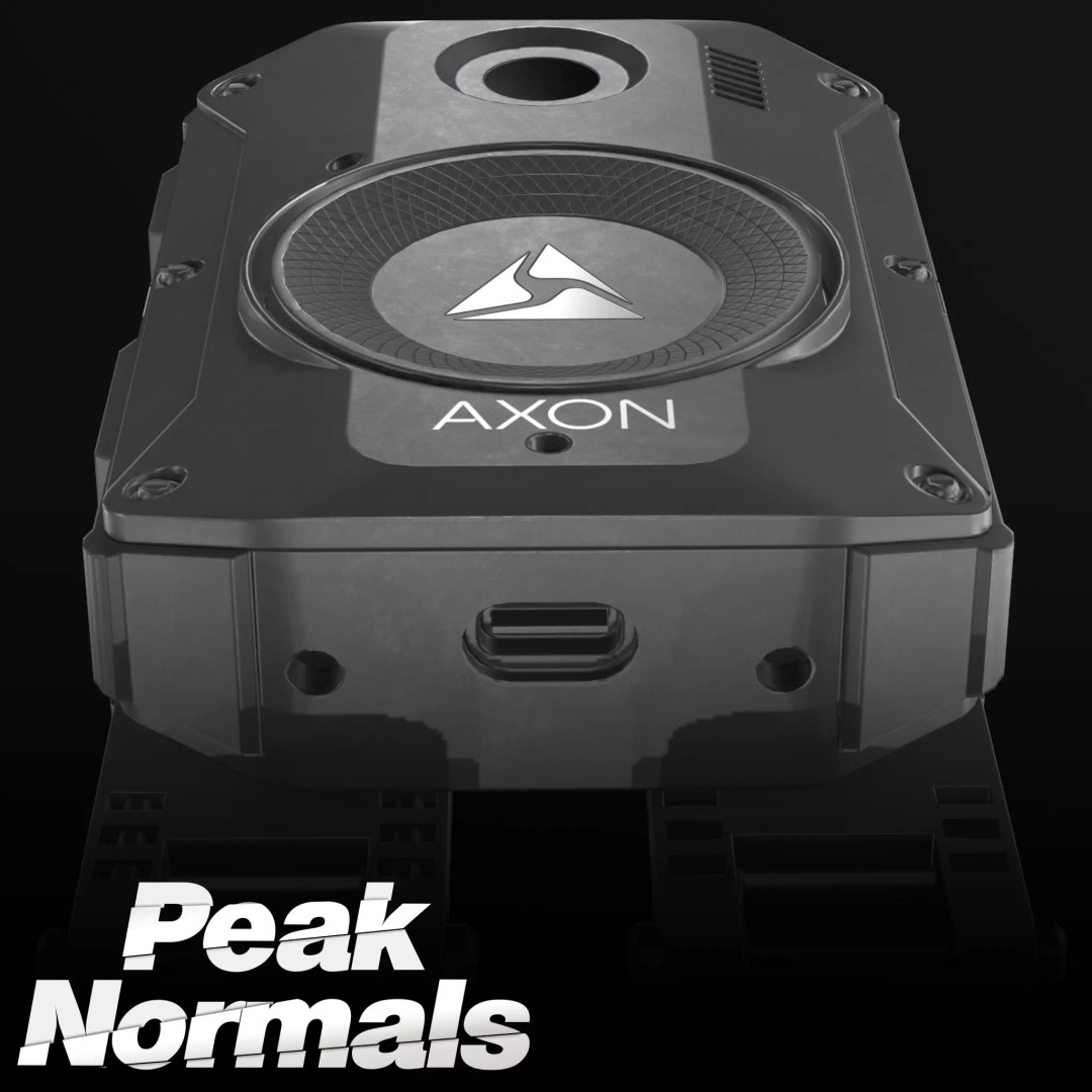 Axon Body Cam 3D Model – Low Poly PBR Game Asset, FBX - View 2