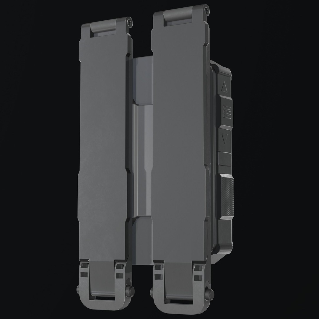 Axon Body Cam 3D Model – Low Poly PBR Game Asset, FBX - View 5