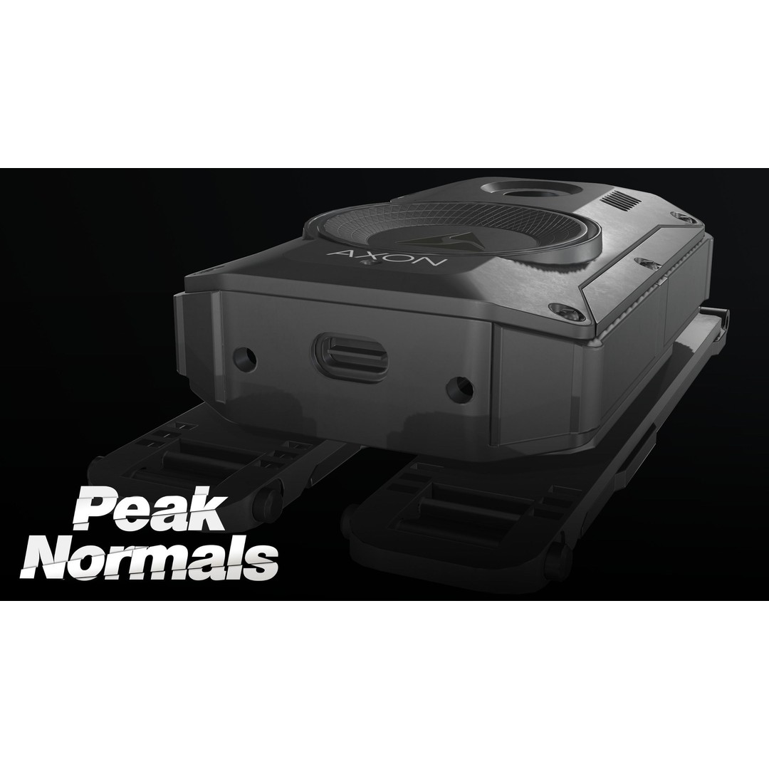 Axon Body Cam 3D Model – Low Poly PBR Game Asset, FBX - View 6