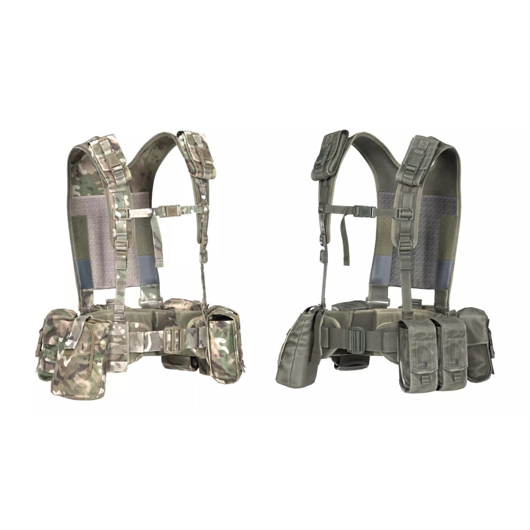 VIRTUS H Yoke 3D Model – Low Poly Game Ready Military Asset, FBX - View 2