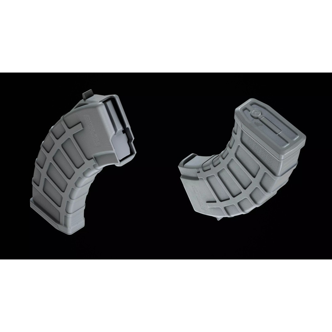 Magpul PMAG AK 3D Model – Low Poly Game-Ready Asset, FBX, OBJ