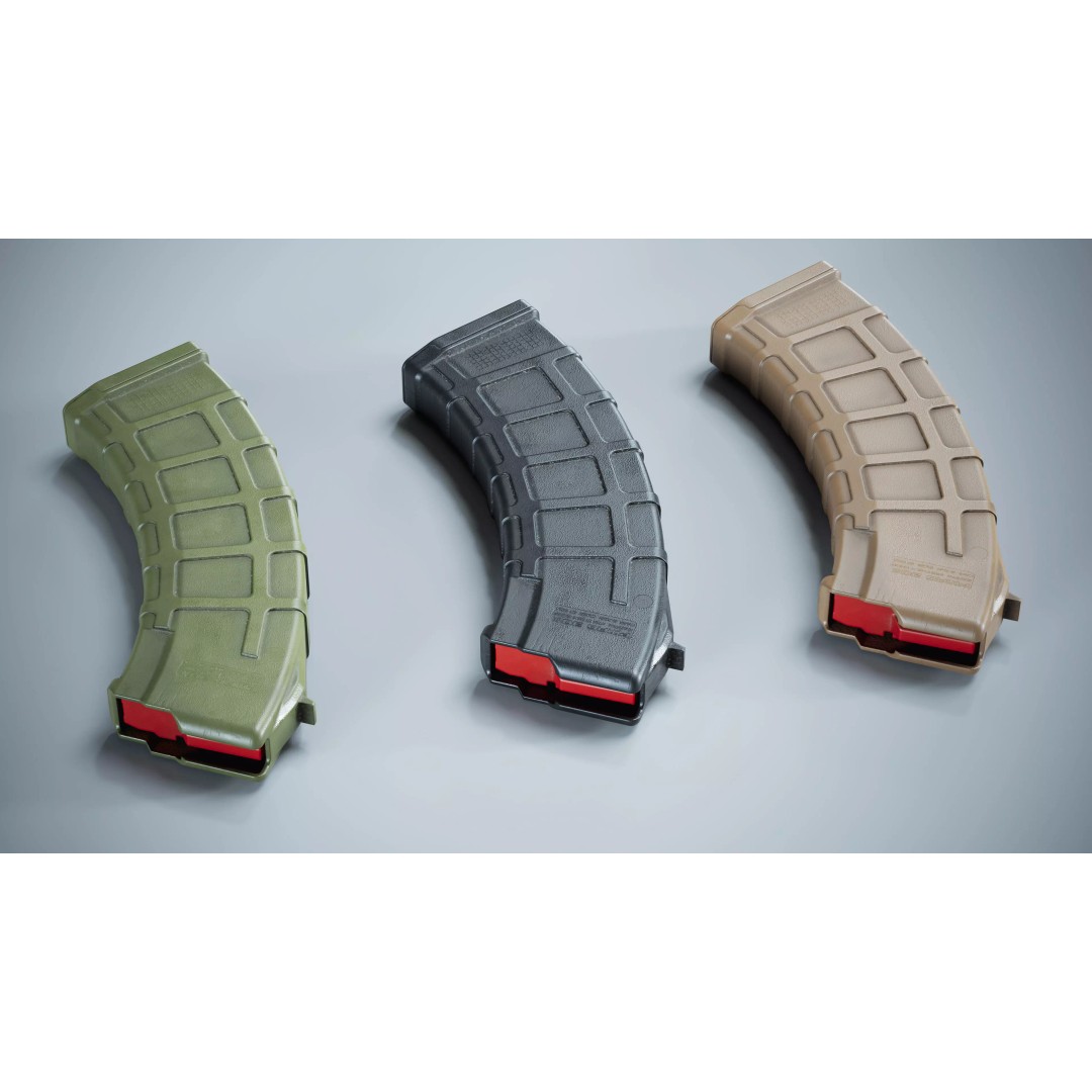 Magpul PMAG AK 3D Model – Low Poly Game-Ready Asset, FBX, OBJ - View 5