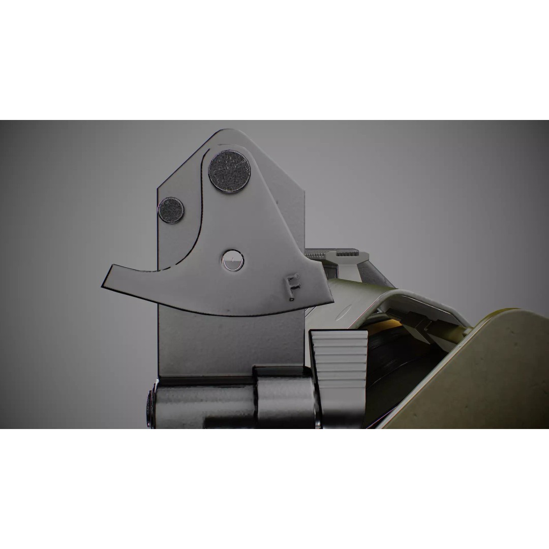 AT4 Anti-Tank 3D Model – Low Poly Game Ready Asset, FBX, Blender - View 20