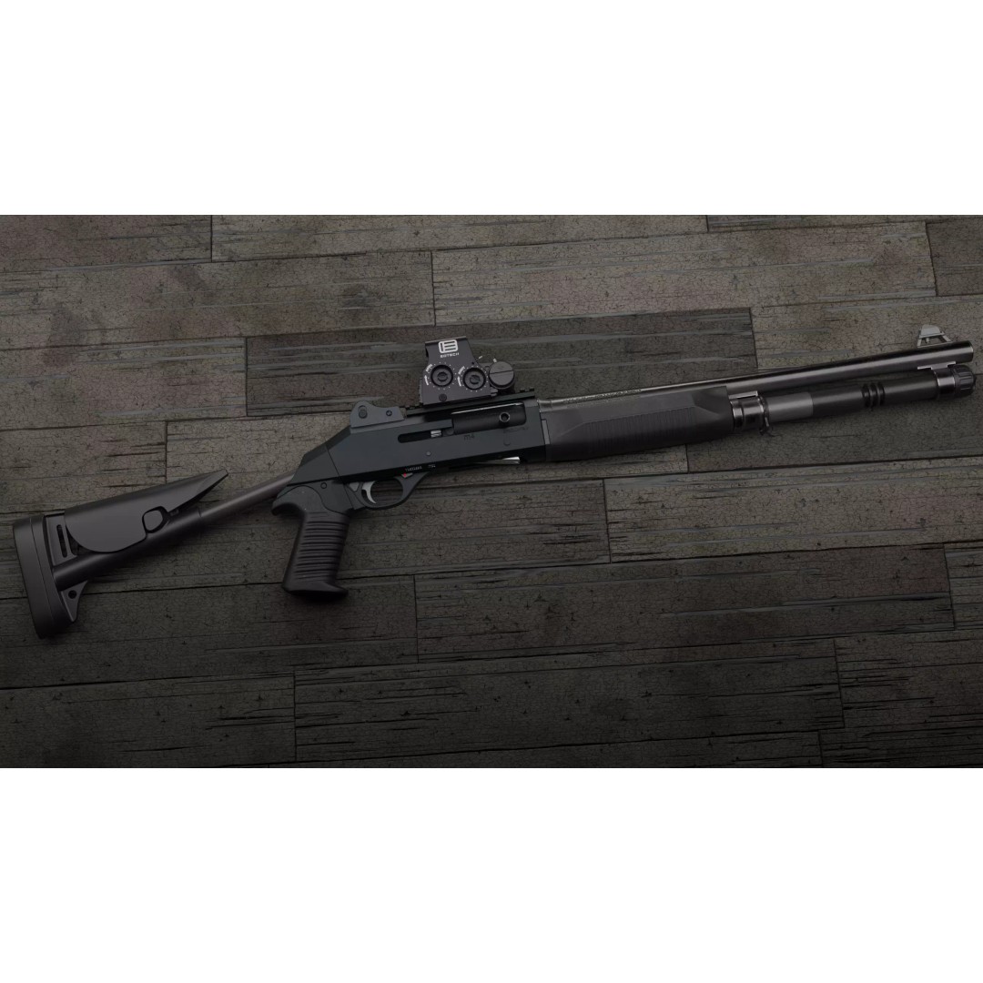 Benelli M4 3D Model – Low Poly Game-Ready Shotgun, FBX, OBJ - View 2