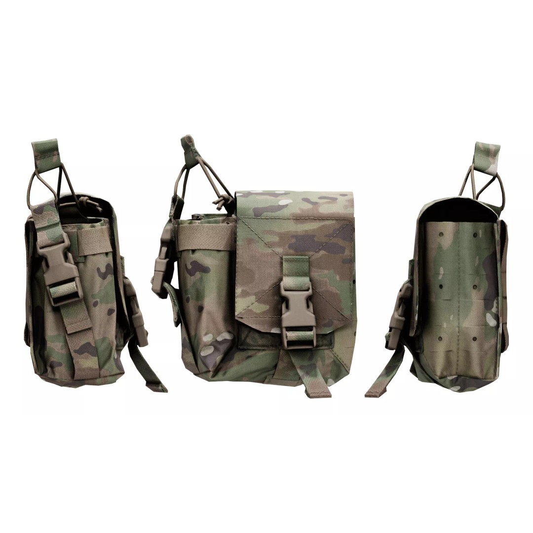 Mutant Pouch 3D Model – Low Poly Game Ready Asset, FBX, OBJ - View 6