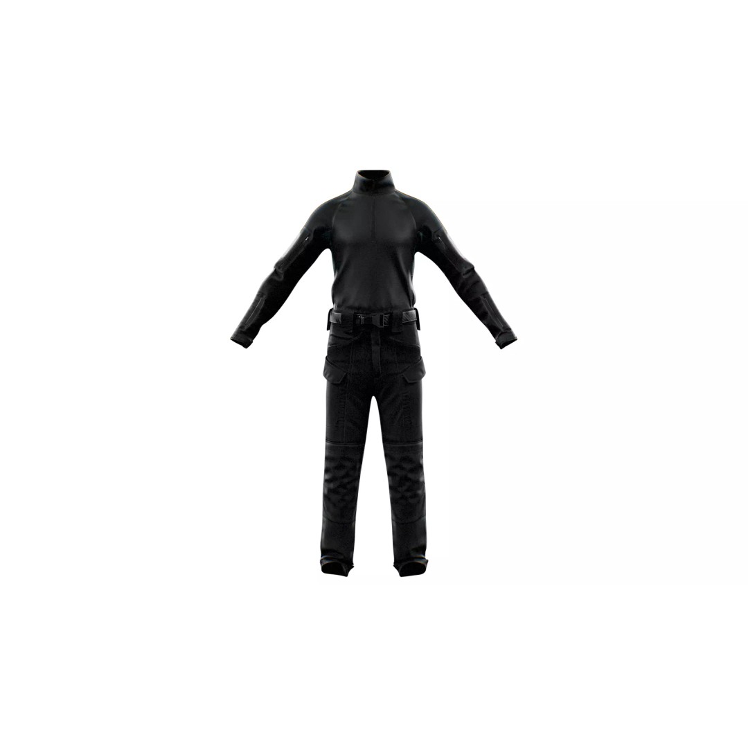 GEN.2 Combat Pants 3D Model – Tactical Military Gear, Low Poly, FBX - View 37