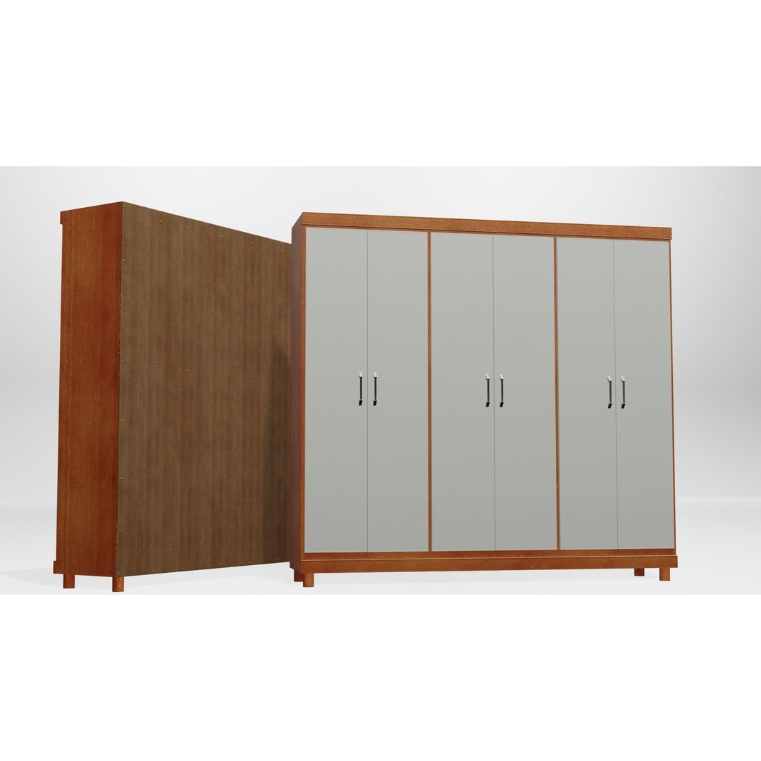 Modular Closet System 3D Model – Low Poly Furniture Pack, FBX/OBJ - View 10
