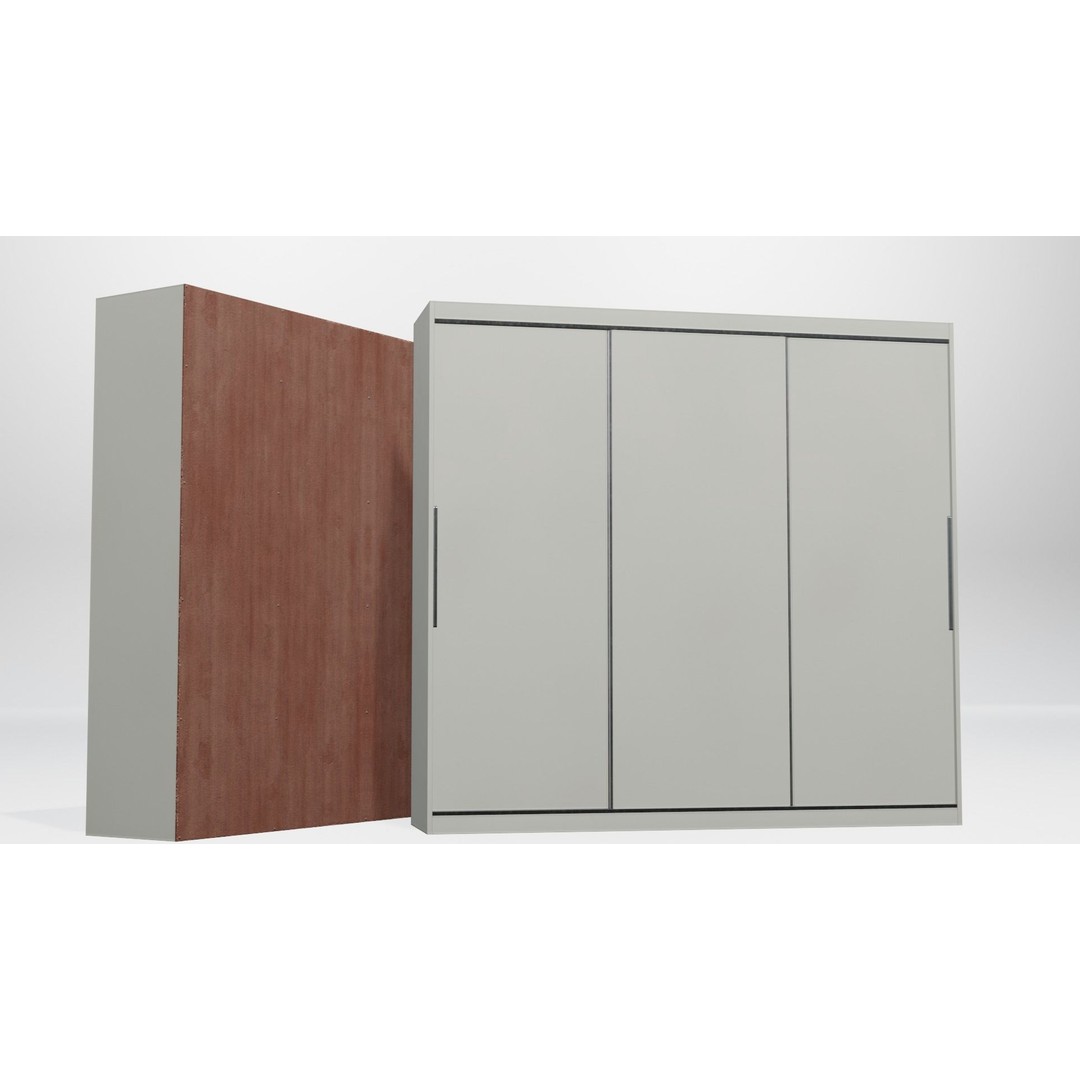 Modular Closet System 3D Model – Low Poly Furniture Pack, FBX/OBJ - View 15