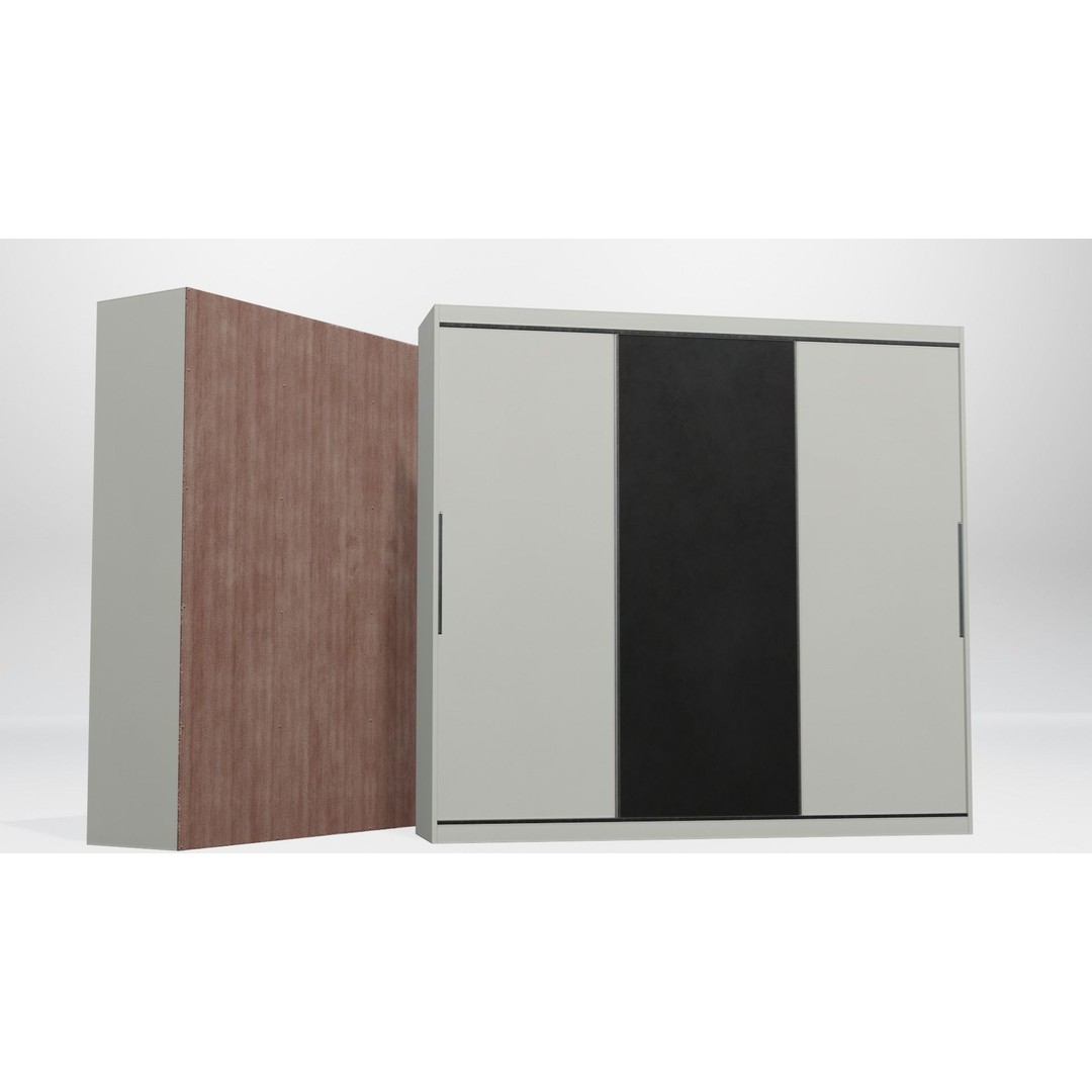 Modular Closet System 3D Model – Low Poly Furniture Pack, FBX/OBJ - View 16
