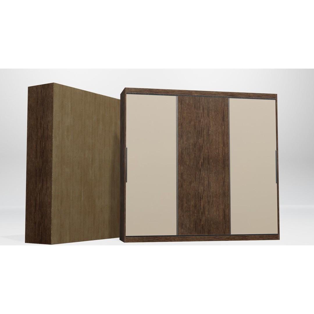 Modular Closet System 3D Model – Low Poly Furniture Pack, FBX/OBJ - View 17