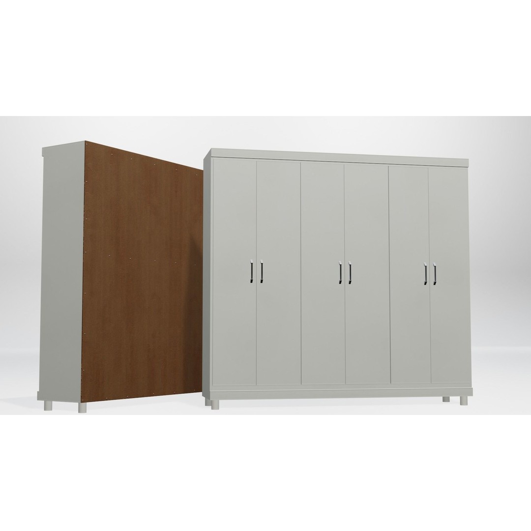 Modular Closet System 3D Model – Low Poly Furniture Pack, FBX/OBJ - View 9