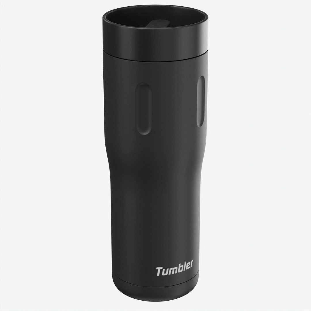 Travel Tumbler 3D Model – High Poly PBR Asset for Visual Production - View 10