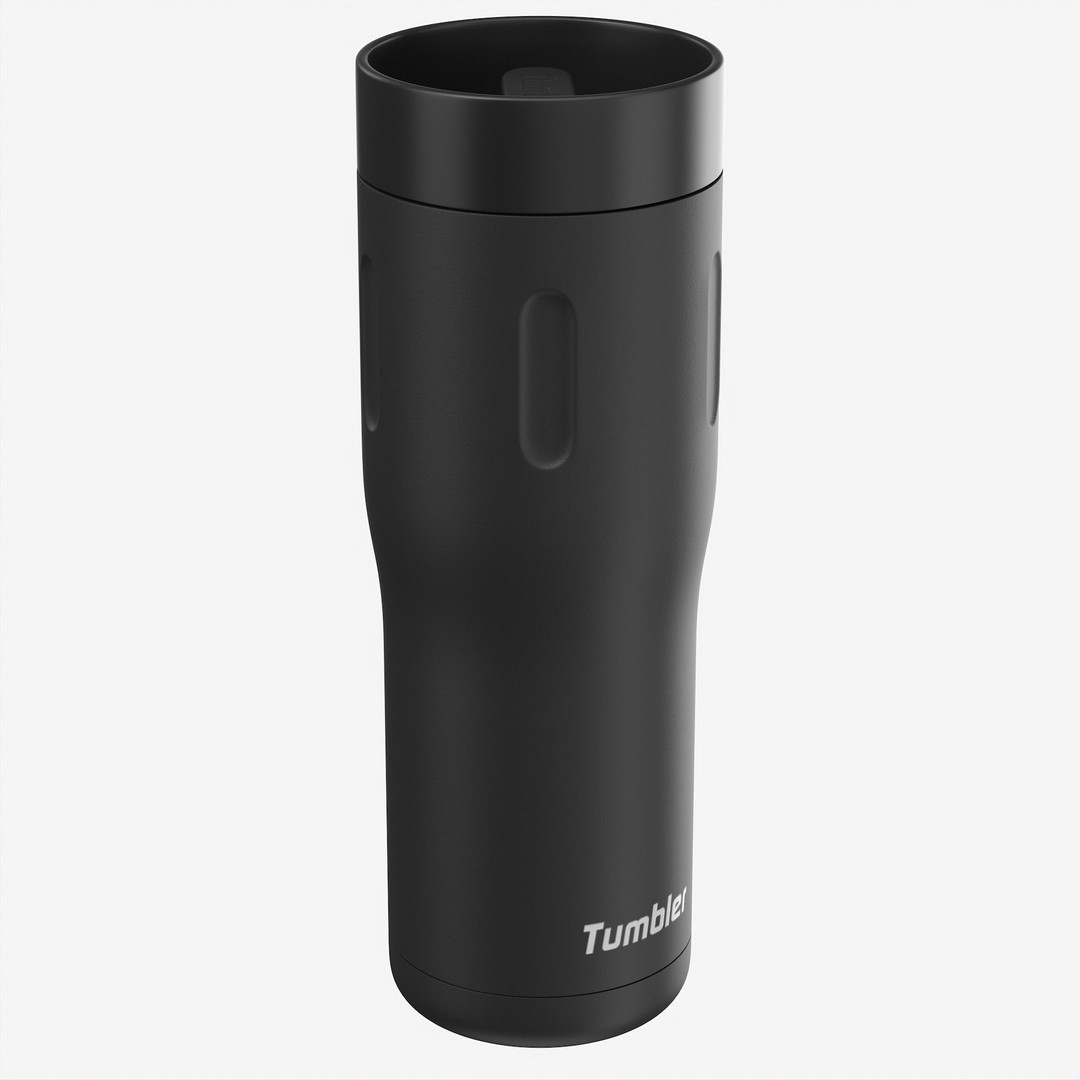 Travel Tumbler 3D Model – High Poly PBR Asset for Visual Production - View 11