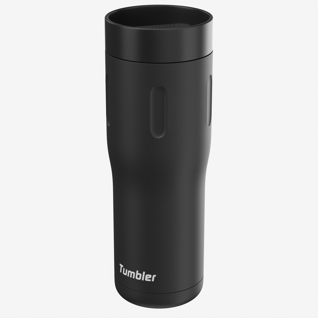 Travel Tumbler 3D Model – High Poly PBR Asset for Visual Production - View 30