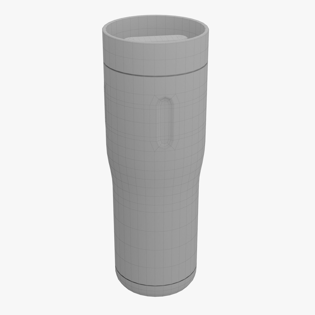 Travel Tumbler 3D Model – High Poly PBR Asset for Visual Production - View 33
