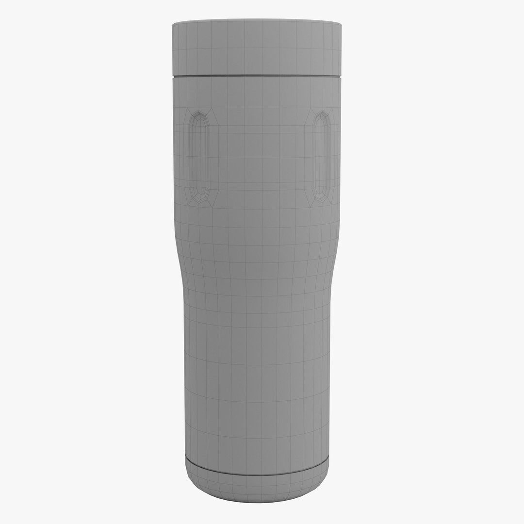 Travel Tumbler 3D Model – High Poly PBR Asset for Visual Production - View 34