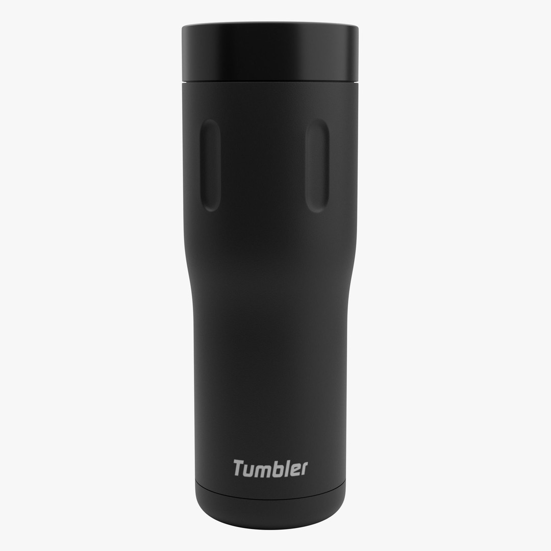 Travel Tumbler 3D Model – High Poly PBR Asset for Visual Production - View 4