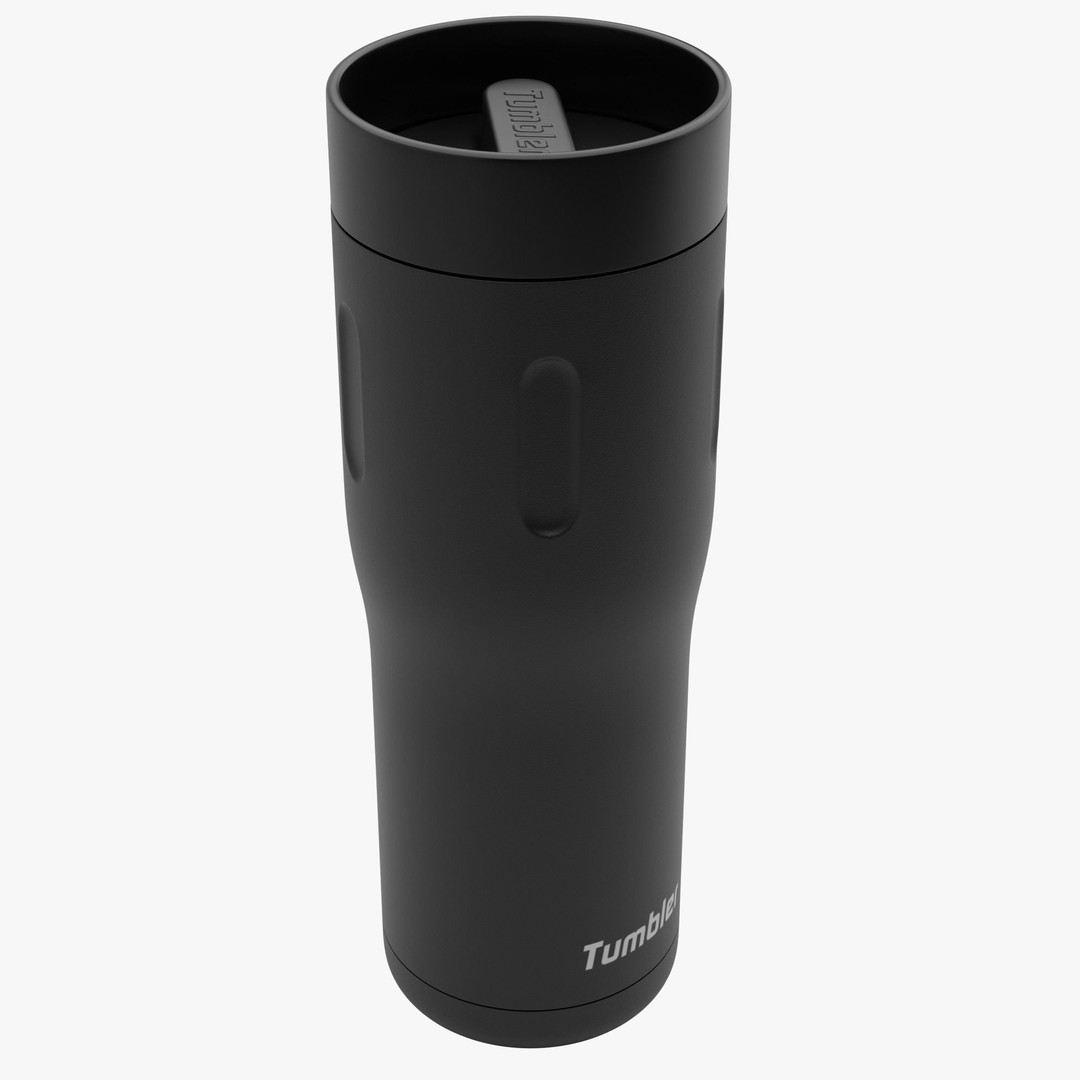 Travel Tumbler 3D Model – High Poly PBR Asset for Visual Production - View 5