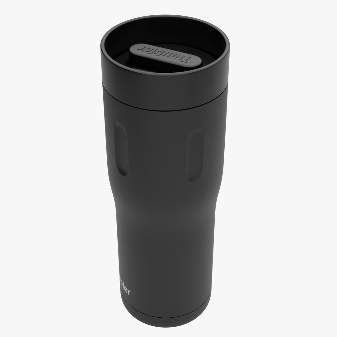 Travel Tumbler 3D Model – High Poly PBR Asset for Visual Production - View 7