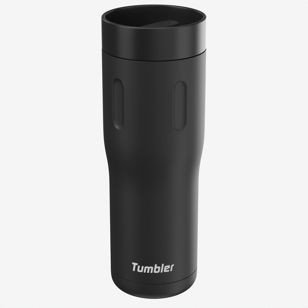 Travel Tumbler 3D Model – High Poly PBR Asset for Visual Production - View 8