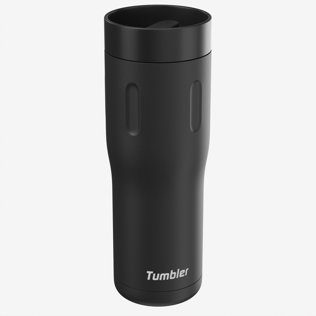 Travel Tumbler 3D Model – High Poly PBR Asset for Visual Production - View 9